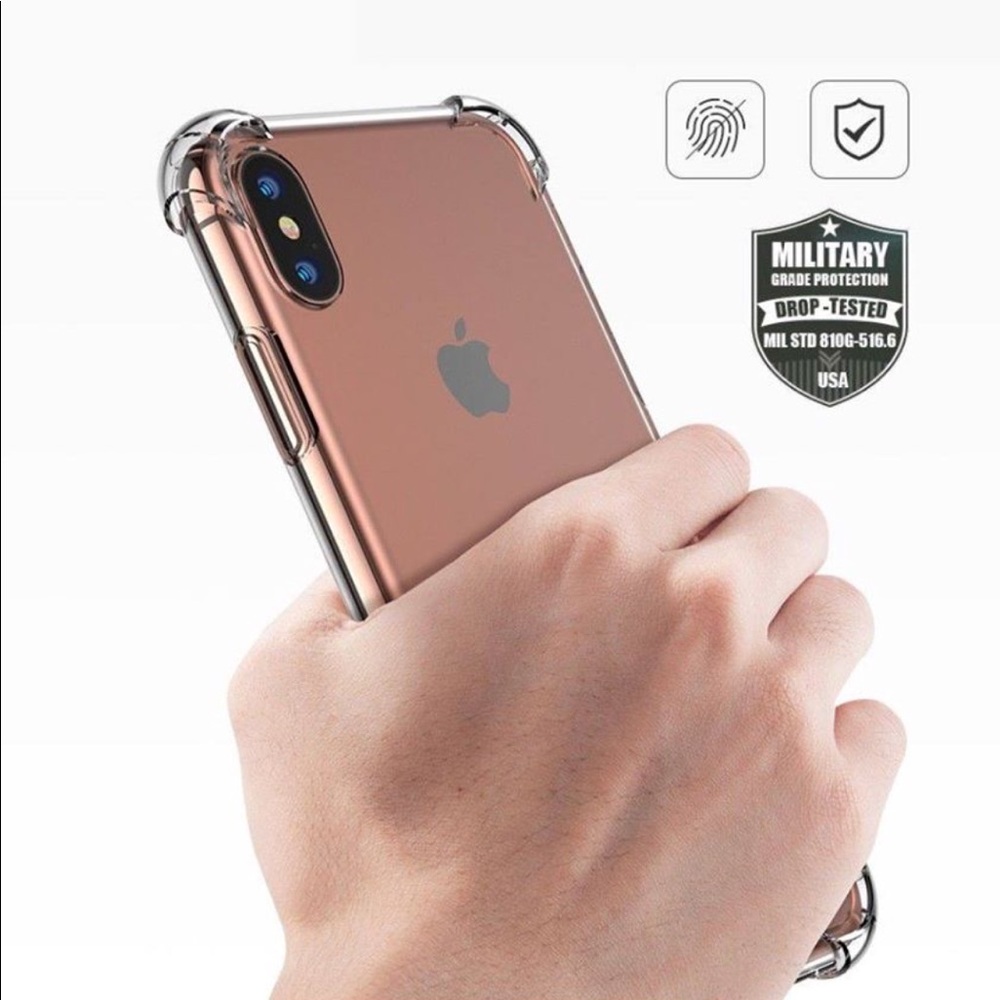 iPhone X 10 clear case transparent anti shock